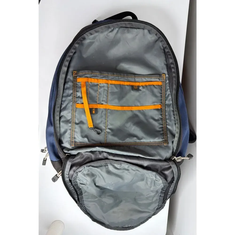 The North Face Modem Backpack Laptop School Travel Gray/Green Adjustable Straps